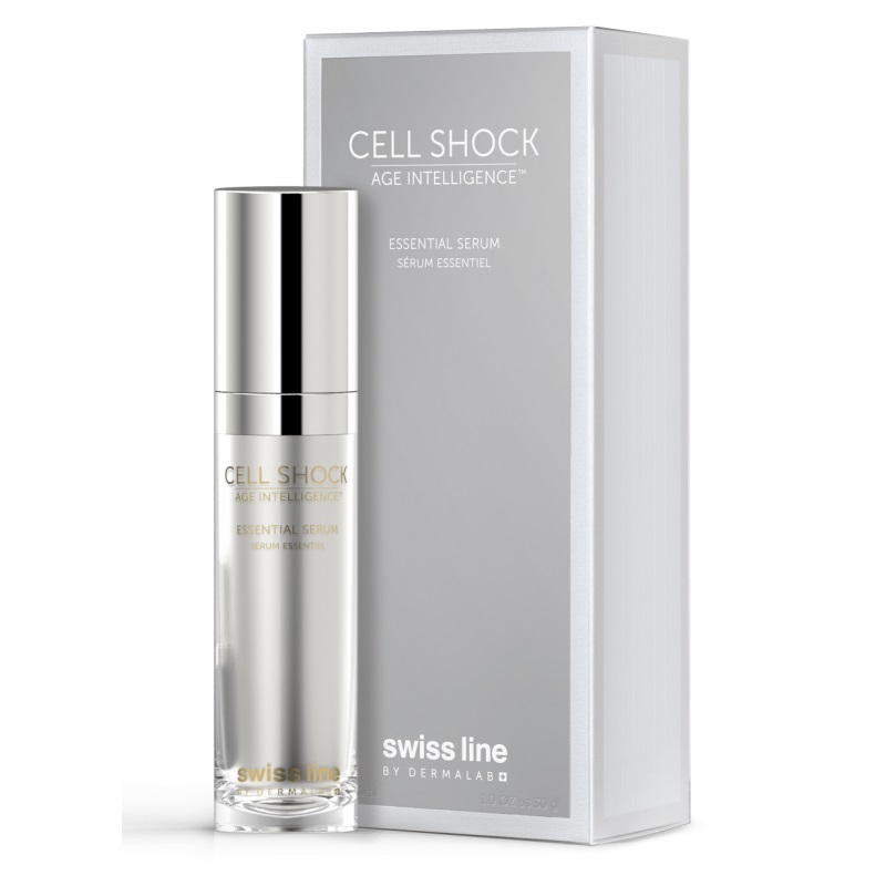 Huyết thanh nuôi dưỡng và phục hồi làn da đột phá Swissline cell shock age intelligence essential serum